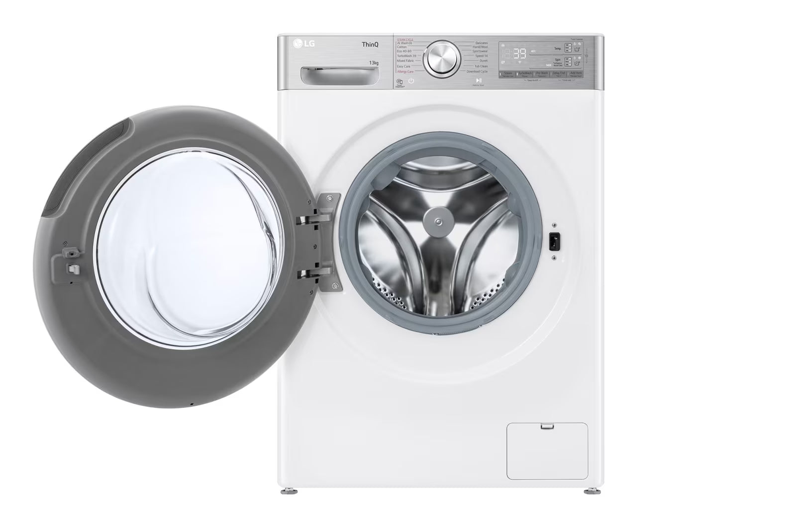 LG F4R9513TPWC Washing Machine 13kg, AI DD, Steam, TurboWash