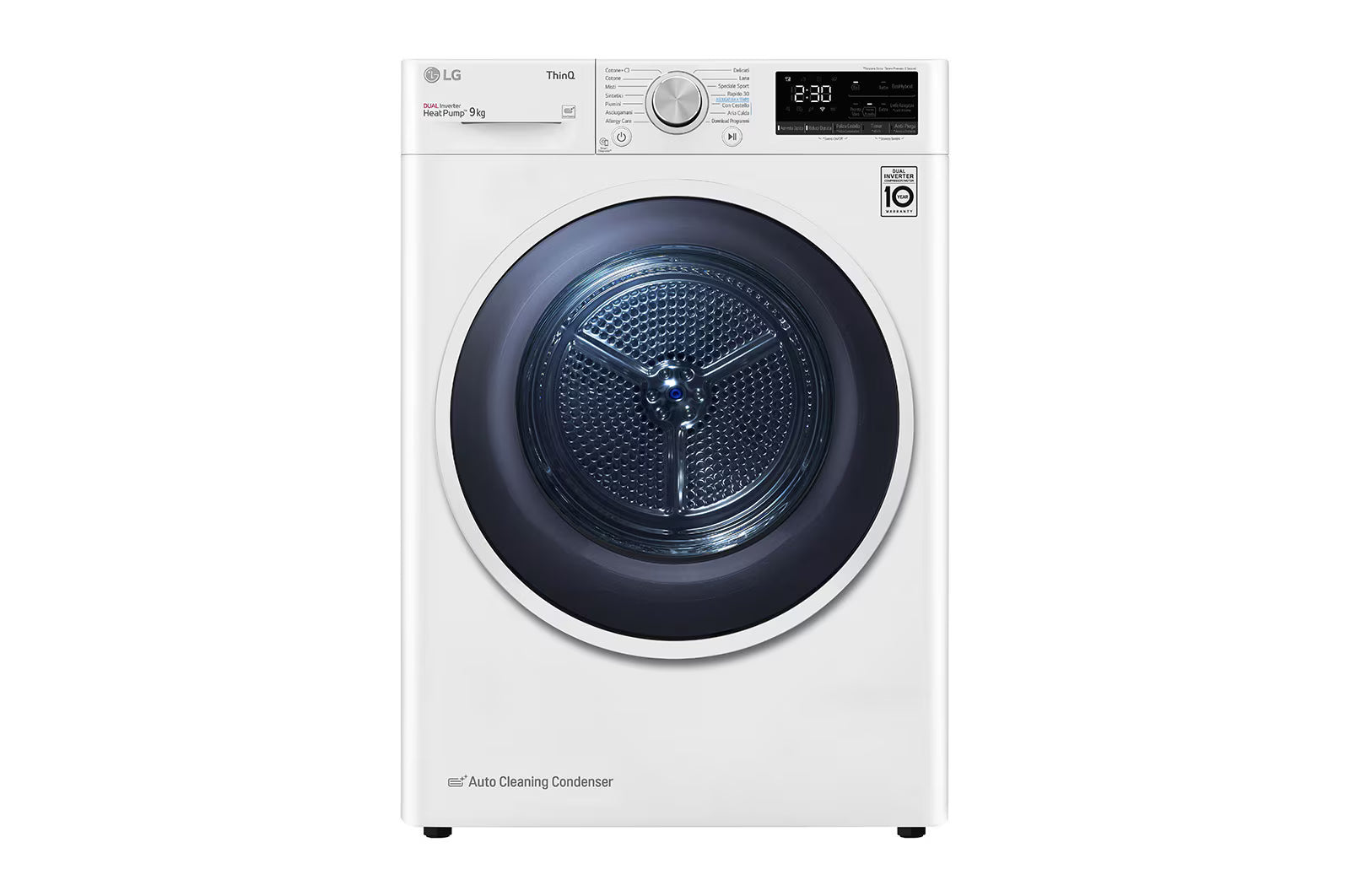 LG RH90V9AVHN Hybrid Tumble Dryer 9kg