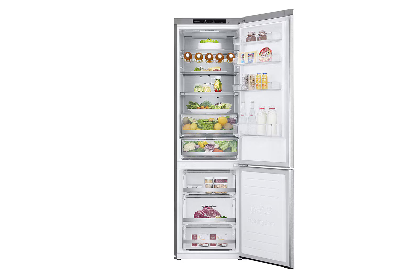 LG GBB92MBB3P Freestanding Bottom Mount Refrigerator Total No Frost 203 x 59.5 cm