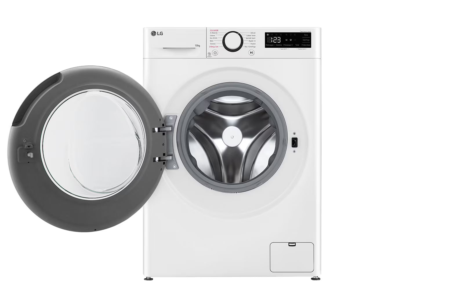 LG F4R3010NSWB Washing Machine 10kg, AI DD, Steam