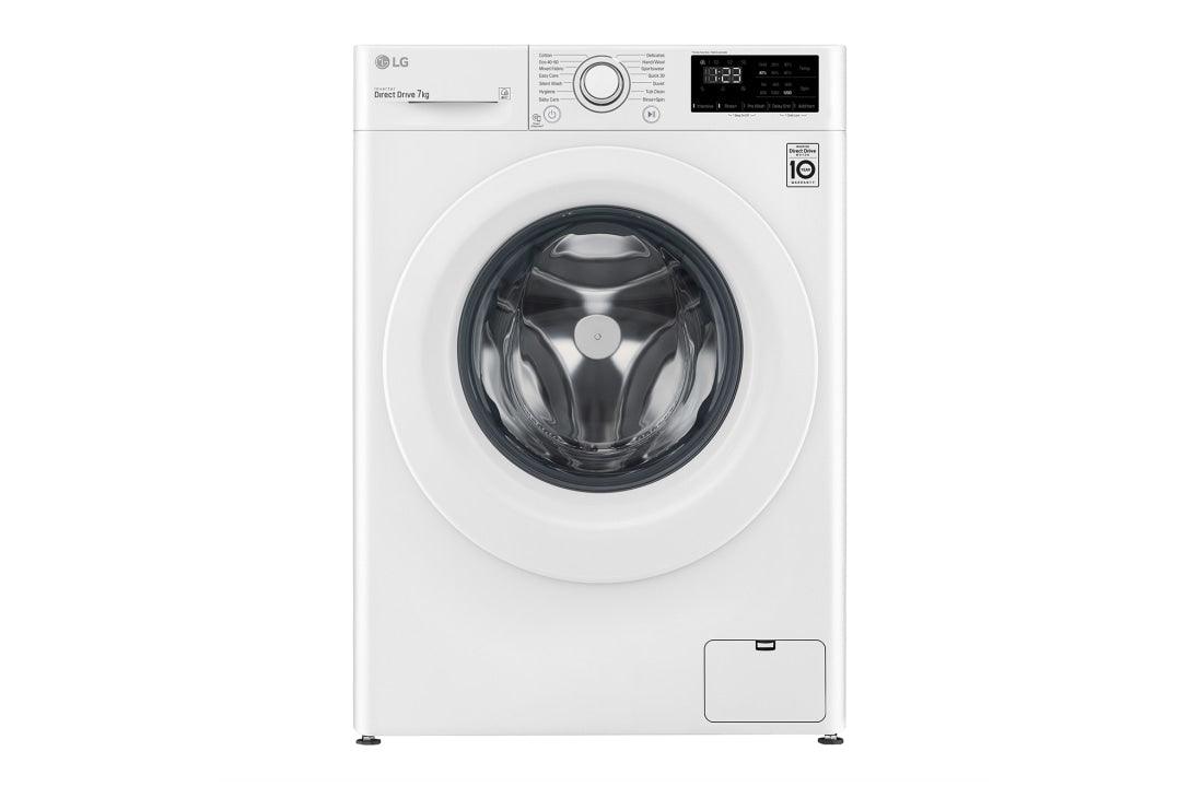 LG  F2WV3S7N3E Slim Washing Machine 7kg, AI DD White