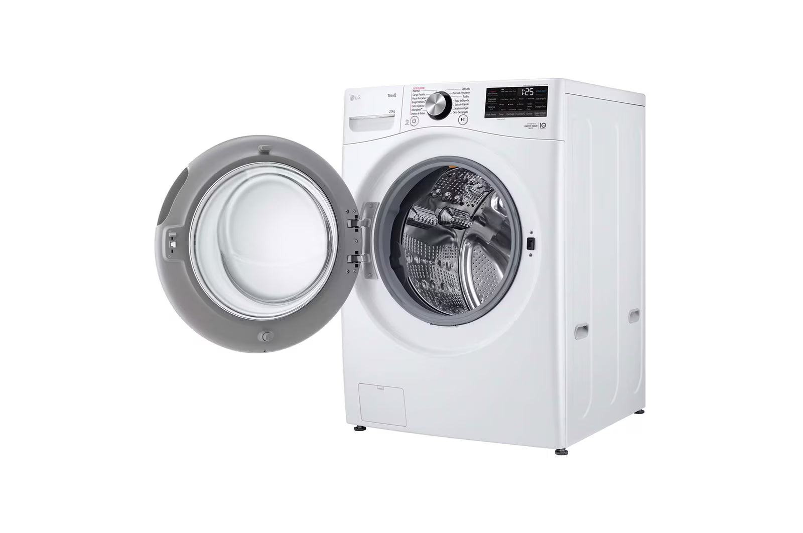 LG F0P3CYV2W Washing Machine 20kg, AI DD, Steam, TurboWash