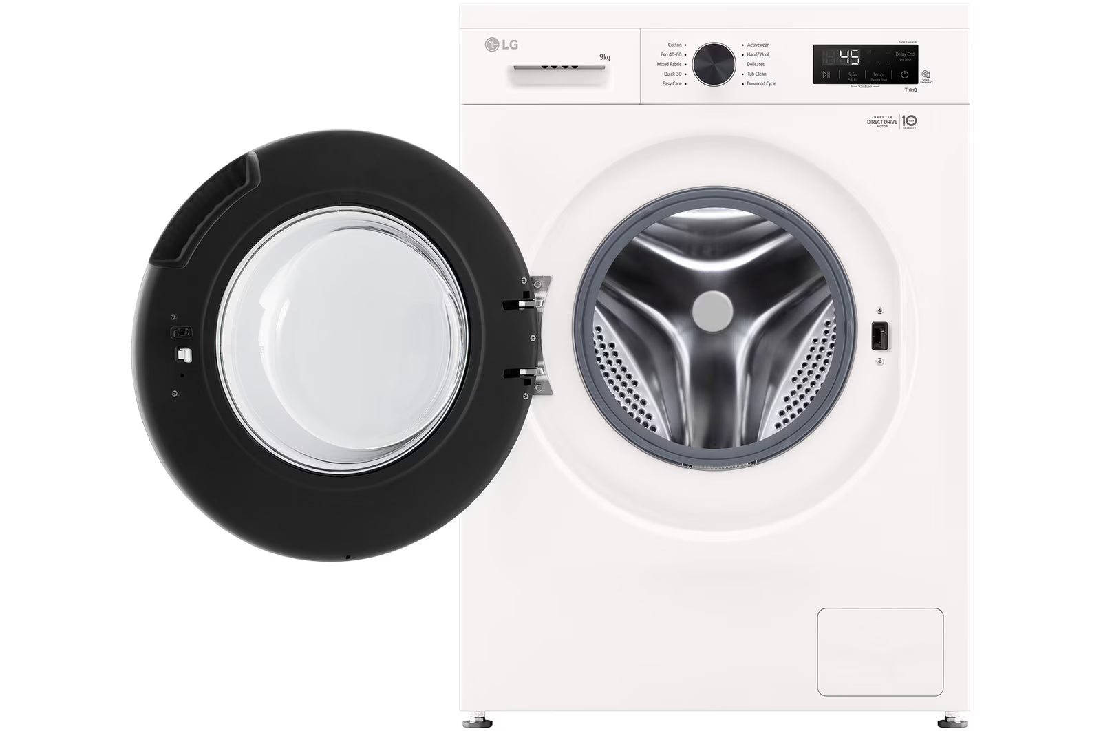LG F4X1009NWK Washing Machine 9kg, 6 Motion, Steam