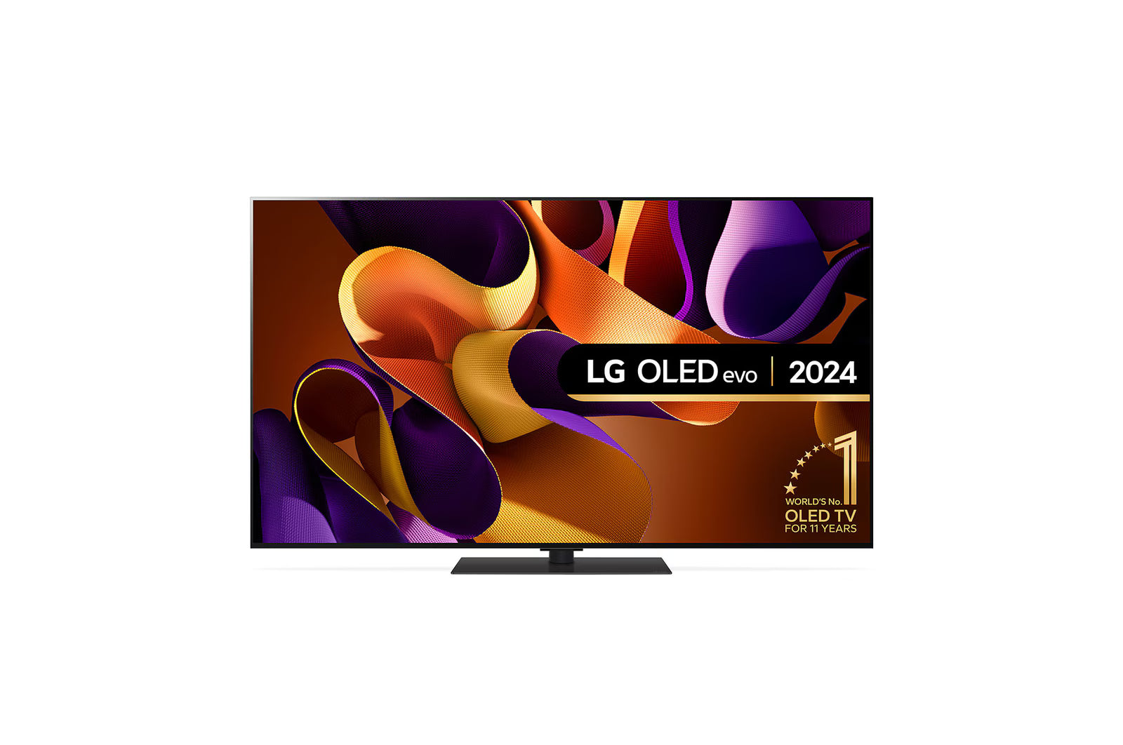 LG OLED55G46LS OLED evo AI G4 4K Smart TV 2024 - Stand version