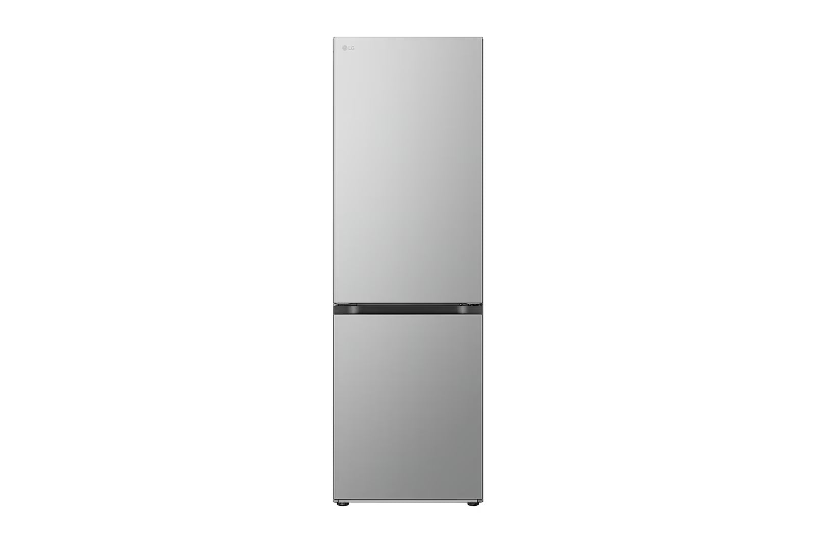 LG GBV21L0EPY 344L NatureFRESH Fridge Freezer Freestanding, Prime Silver