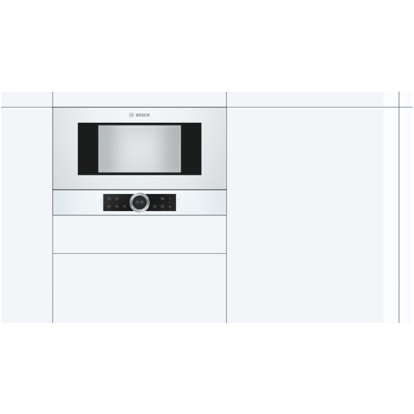 jlf electronics bosch bfl634gw1 series 8 built in microwave oven 60 x 38 cm white