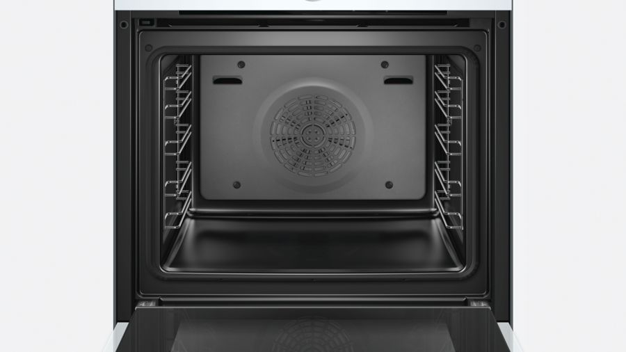 White bosch store oven