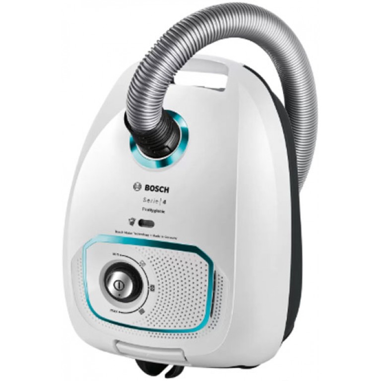 jlf electronics bosch bgbs4hyg1 series 4 vacuum cleaner with bag prohygienic white