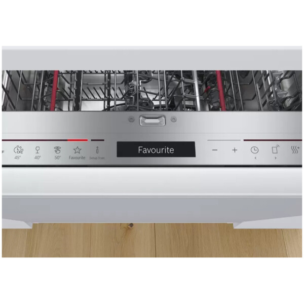 jlf electronics bosch smi4has48e series 4 semi integrated dishwasher with visible front 60 cm stainless steel