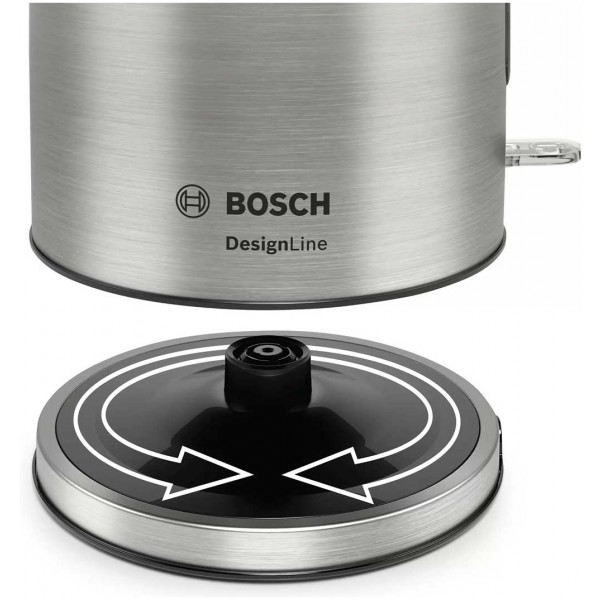 jlf electronics bosch twk5p480 kettle designline 17l stainless steel