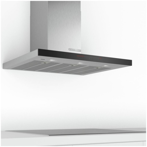 jlf electronics bosch dwb97jp50 series 6 chimney cooker hood 90 cm stainless steel