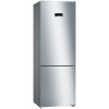 jlf electronics bosch kgn49xiea series 4 freestanding fridge freezer 203 x 70 cm inox antifinger