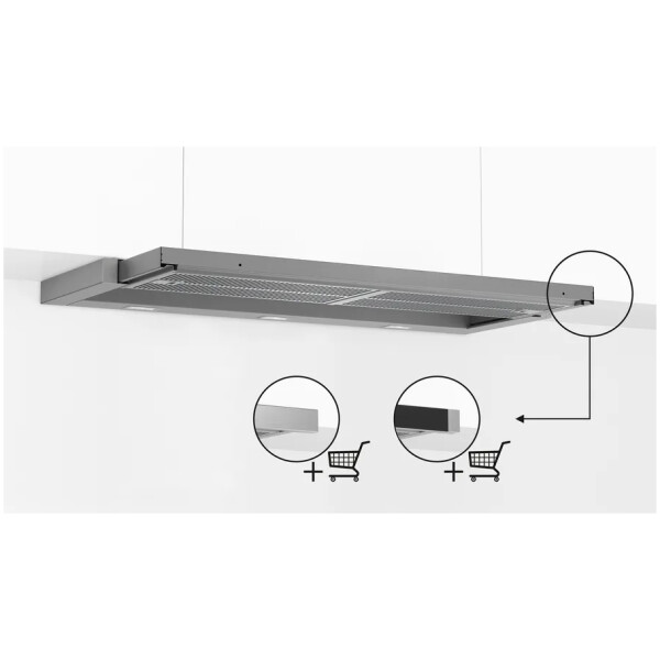 jlf electronics neff d49ed52x1 no 50 drawer cooker hood 90 cm metallic silver