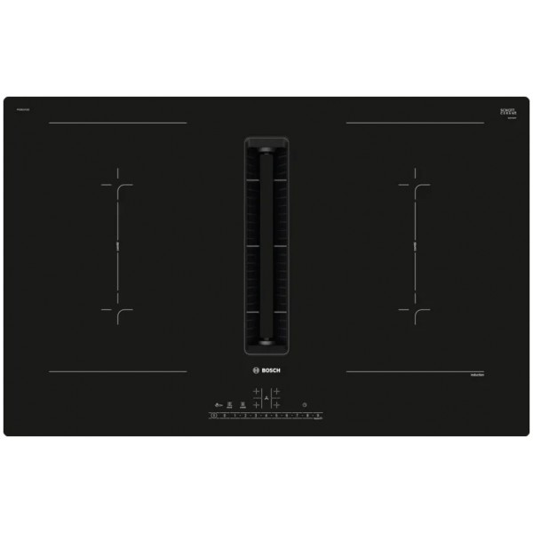 jlf electronics bosch pvq811f15e series 6 induction hobs with built in extractor hood 80 cm