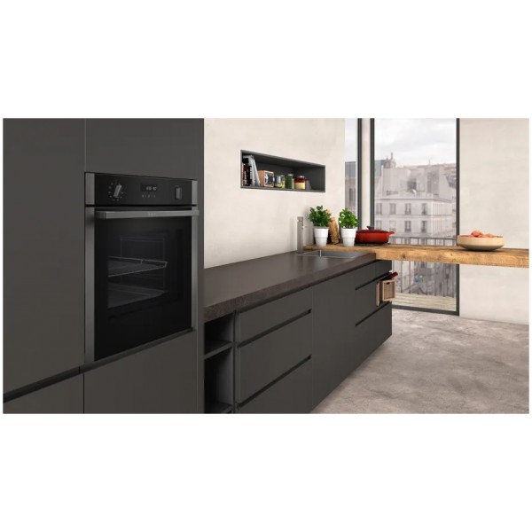 jlf electronics neff b2ach7ag0 no 50 built in oven 60 x 60 cm graphite grey