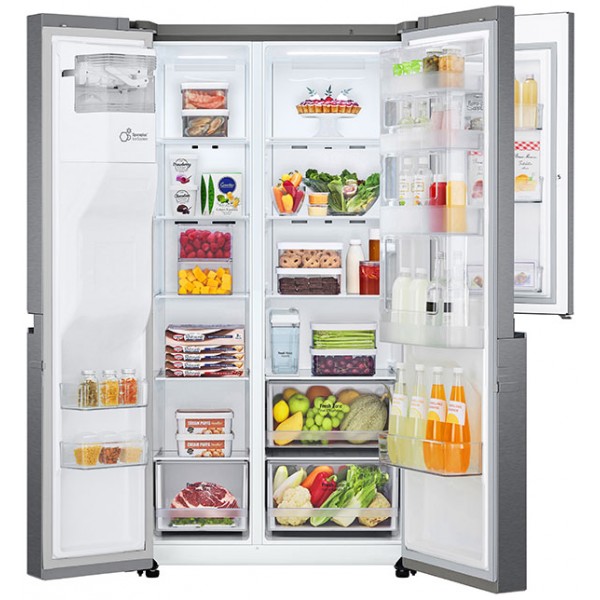 jlf electronics lg gsjv31dsxf total no frost fridge freezer with door in door® 1790 x 913 cm