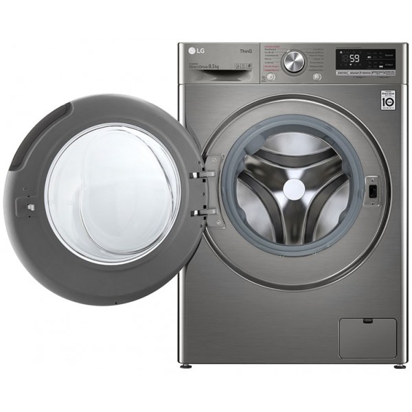 jlf electronics lg f2wv5s8s2pe washing machine slim 85kg ai dd™ steam