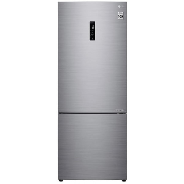 jlf electronics lg gbb566pzhmn total no frost fridge freezer 185 x 705 cm