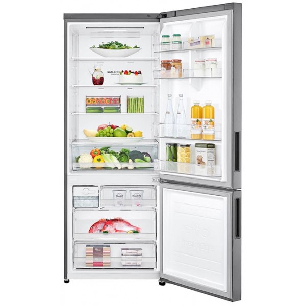 jlf electronics lg gbb566pzhmn total no frost fridge freezer 185 x 705 cm