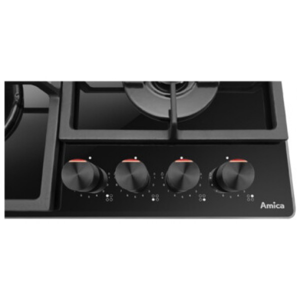 jlf electronics amica pgd6101sapgb built in gas hob