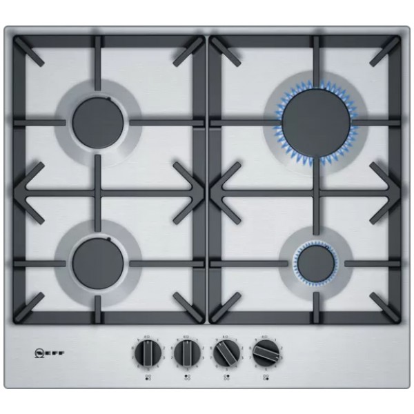 jlf electronics neff t26ds49n0 no 70 gas hobs 60 cm stainless steel