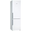 jlf electronics bosch kgn39vweq series 4 freestanding fridge freezer 203 x 60 cm white
