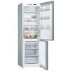 jlf electronics bosch kgn36vled series 4 freestanding fridge freezer 186 x 60 cm inox look