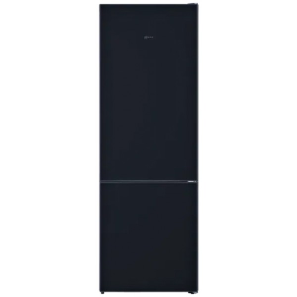 jlf electronics neff kg7493bd0 no 70 freestanding refrigerator with glass door 203 x 70 cm black