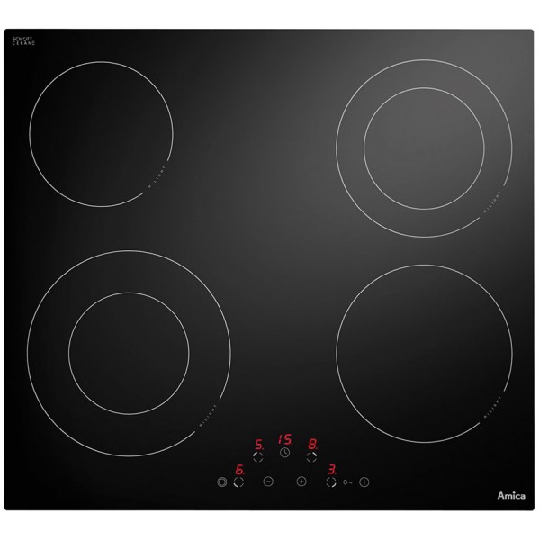 jlf electronics amica ph6220zt built in electric hobs