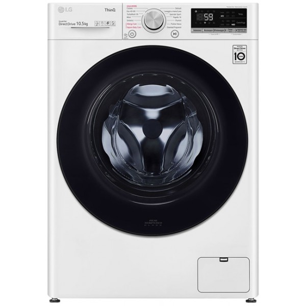 jlf electronics lg f4wv510saa washing machine 105kg ai dd™ steam