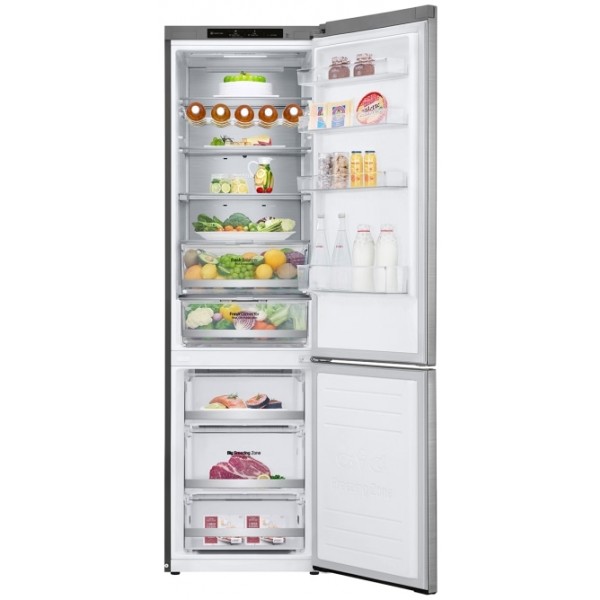 jlf electronics lg gbb92stbap total no frost fridge freezer 203 x 595 cm