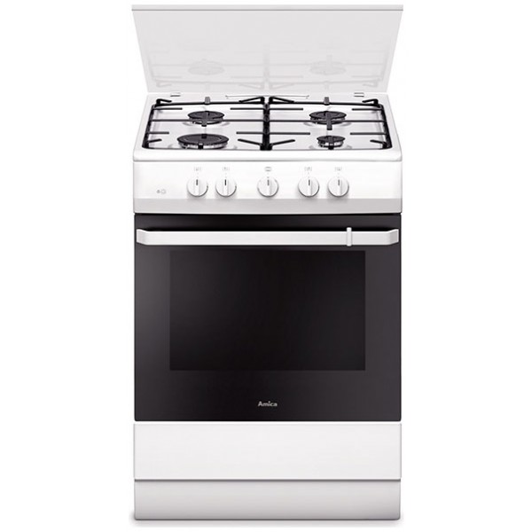 jlf electronics amica 508gg423zppq freestanding full gas cooker