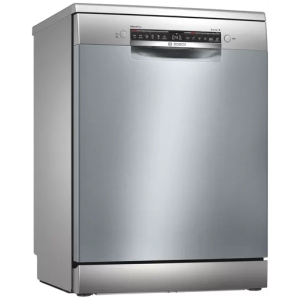 jlf electronics bosch sms4hdi52e series 4 freestanding dishwasher 60 cm inox