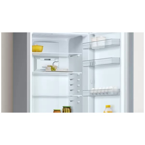 jlf electronics pitsos pknb36nle0 freestanding fridge freezer 186 x 60 cm inox color