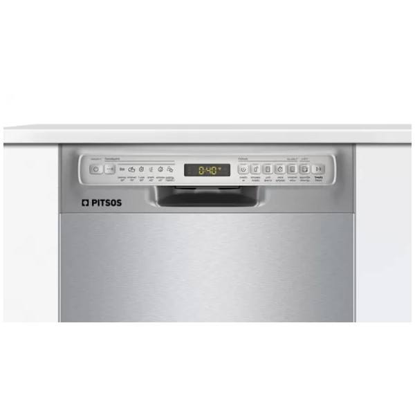 jlf electronics pitsos dss60i00 freestanding dishwasher 45 cm stainless steel color