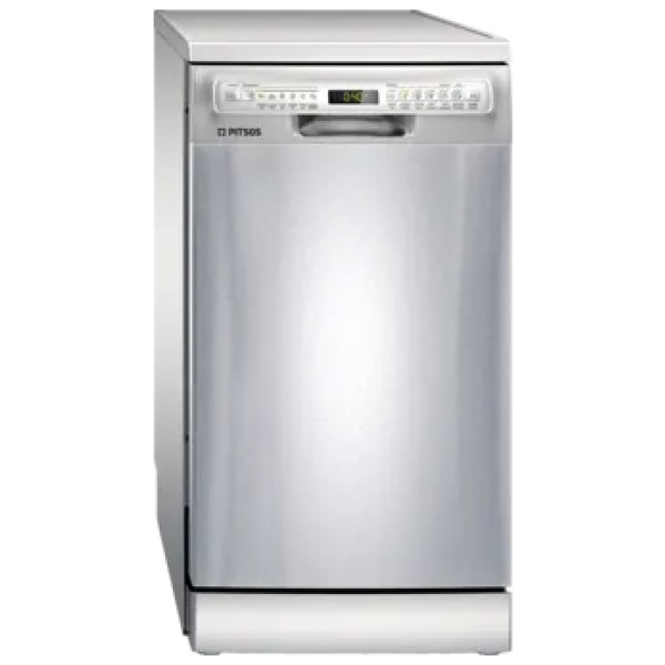 pitsos dss61i00 freestanding dishwasher 45 cm stainless steel color