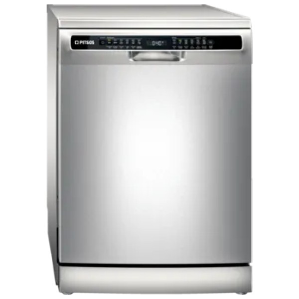 jlf electronics pitsos dsf61i30 freestanding dishwasher 60 cm stainless steel color