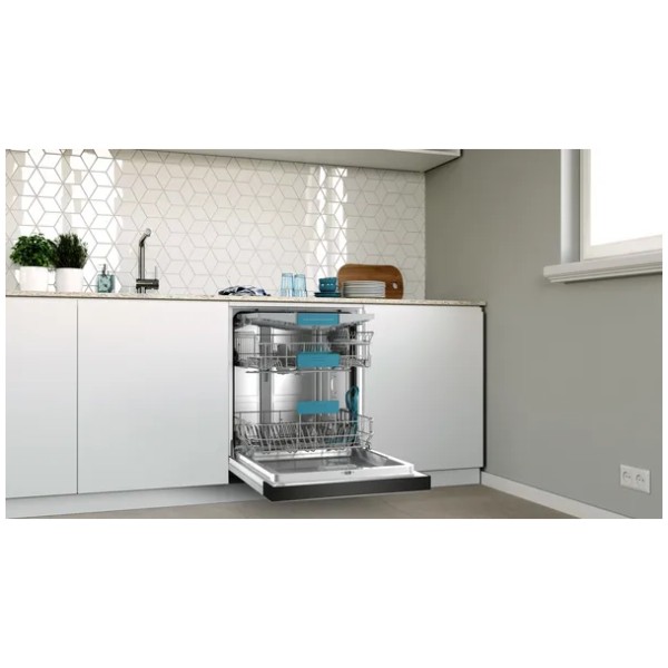 pitsos dis61i00 semi integrated dishwasher with visible front 45 cm stainless steel