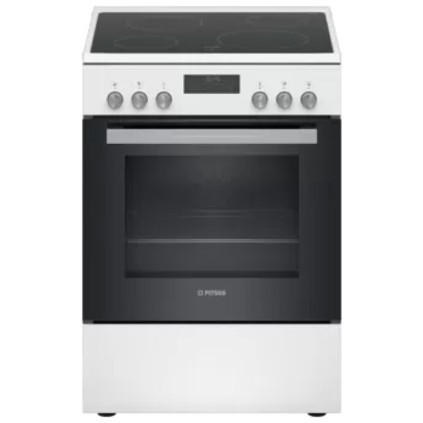 jlf electronics pitsos phn039120 freestanding cooker with electric stoves white
