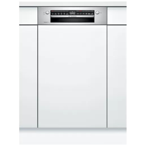jlf electronics bosch spi4hms61e series 4 semi integrated dishwasher with visible front 45 cm stainless steel