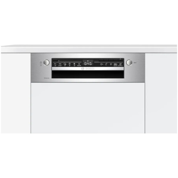 jlf electronics bosch spi2hks59e series 2 semi integrated dishwasher with visible front 45 cm stainless steel