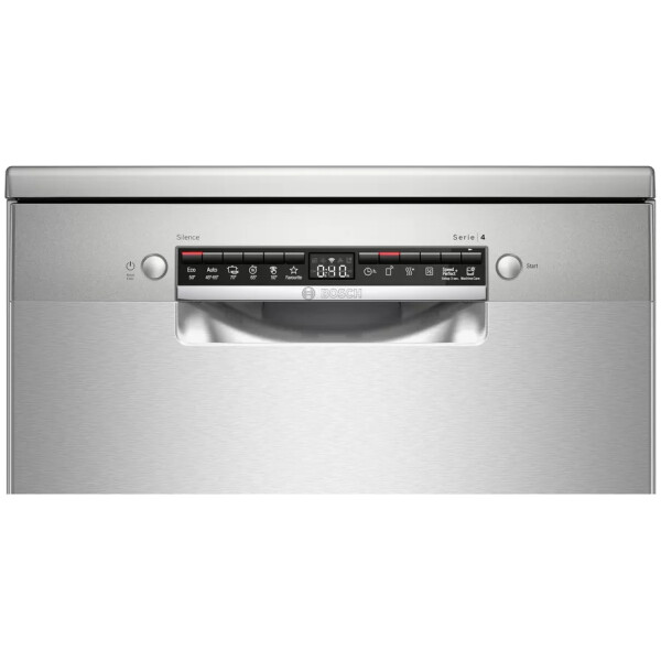 jlf electronics bosch sms4hvi45e series 4 freestanding dishwasher 60 cm inox