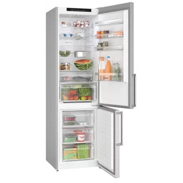 jlf electronics bosch kgn39vlct series 4 free fridge freezer 203 x 60 cm inox look