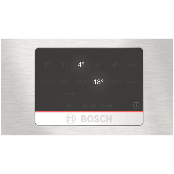 jlf electronics bosch kgn397ict series 4 free fridge freezer 203 x 60 cm inox antifinger