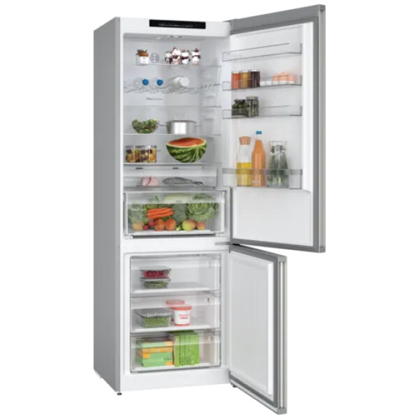 jlf electronics bosch kgn492idf series 4 free fridge freezer 203 x 70 cm inox antifinger