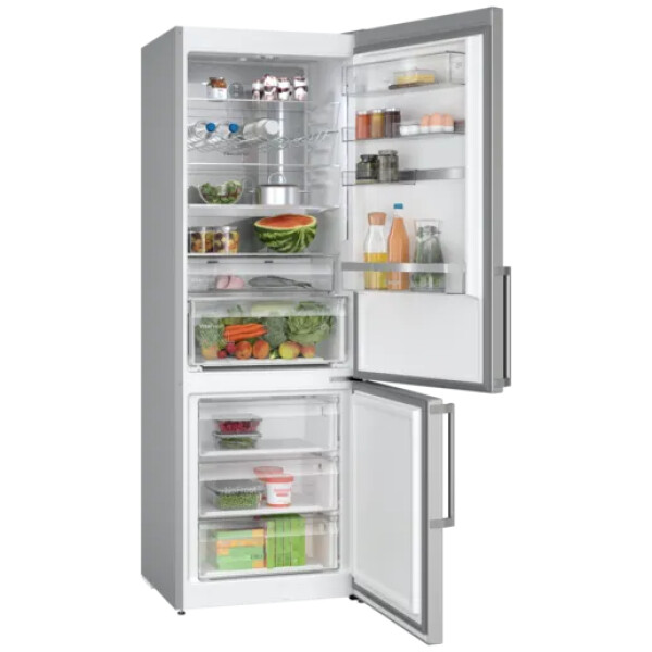 jlf electronics bosch kgn49aibt series 6 free fridge freezer 203 x 70 cm inox antifinger