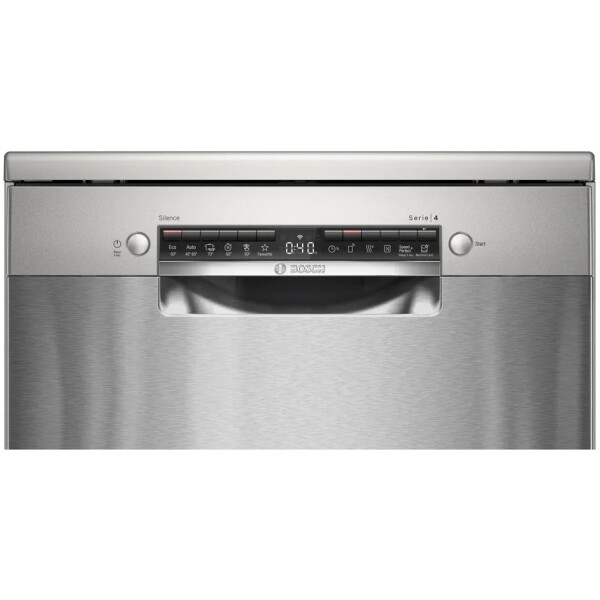 jlf electronics bosch sms4hmi02e series 4 free dishwasher 60 cm inox