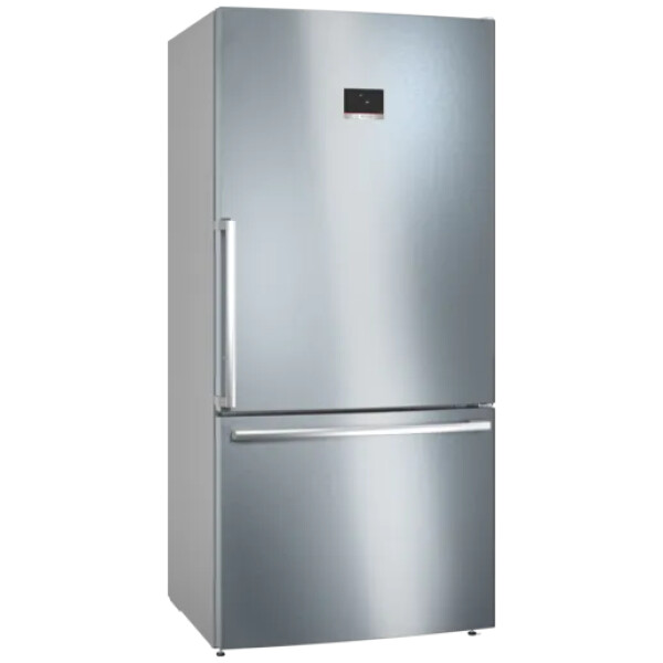 jlf electronics bosch kgb86xiep series 4 free fridge freezer 186 x 86 cm inox antifinger