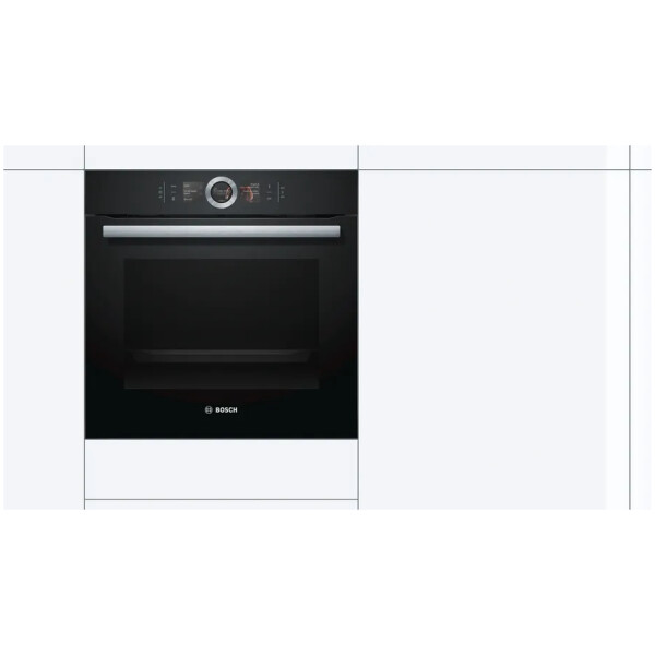 jlf electronics bosch hbg6764b1 series 8 built in oven 60 x 60 cm black