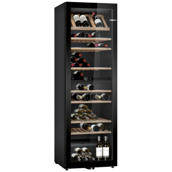 jlf electronics bosch kwk36abga series 6 wine cooler with glass door 186 x 60 cm